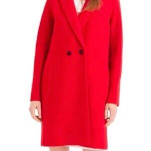 Daphne topcoat in Italian boiled wool